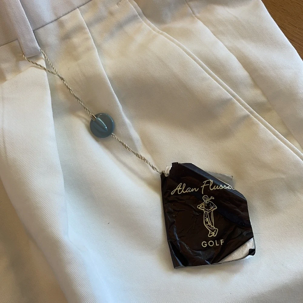 ALAN FLUSSER GOLF SHORTS, NWT - Picture 3 of 7